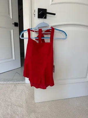 Hollister Red Halter Top thumbnail 2