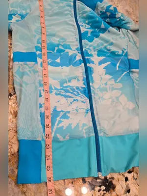 Lululemon Reversible Raja Jacket blue floral print L 8 thumbnail 4