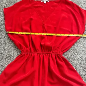 Papaya Red Women's Romper thumbnail 4