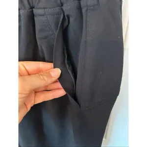 PASKHO ULTRA COMFORTABLE PANTS IN BLACK NERO Travel Jogger Size small thumbnail 5