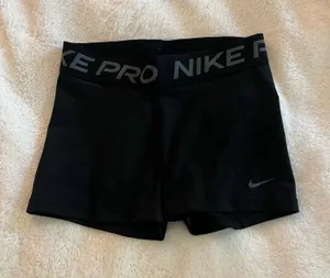 Nike Pro Black Dry Fit Spandex Shorts thumbnail 1