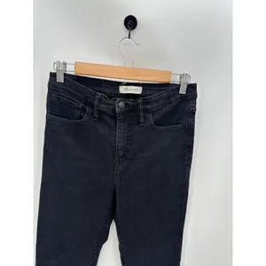 Madewell Bennett Black Wash Roadtripper Jeans‎ Viscose Cotton Womens Size 28 thumbnail 6