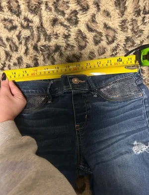 Abercrombie & Fitch Denim Jean Leggings thumbnail 3