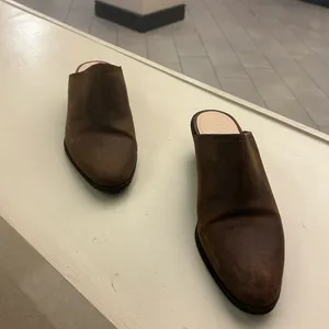 Mules G.H. Bass & Co. Rich Brown Leather Mules 9 M thumbnail 8