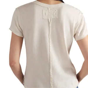 Free People We The Free Fur Friend Doodle Dog‎ Cream Tee Shirt Small Sold Out thumbnail 3