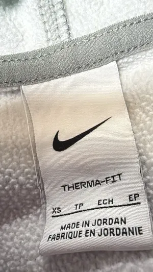 Nike Women’s Grey Hoodie XS white swoosh thumbnail 7