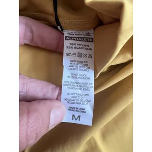 Alphalete Women's Pulse Kinetic Legging - Exotic Yellow, Size Medium thumbnail 5