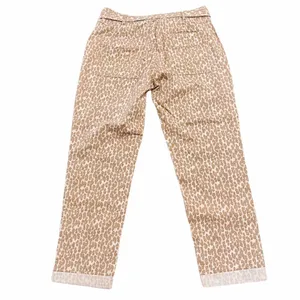 Anthropologie The Wanderer Boyfriend Trendy Casual Pants Leopard Utility Trouser thumbnail 3