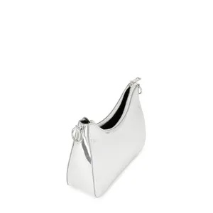 8 Other Reasons It Girl Shoulder Bag in Silver Womens Crossbody Purse thumbnail 3