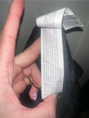 Zara Origami Skort -Black thumbnail 6