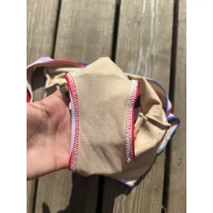 Old Navy Medium Women’s One Piece Striped Bathing Suit Patriotic Swim Suit thumbnail 3