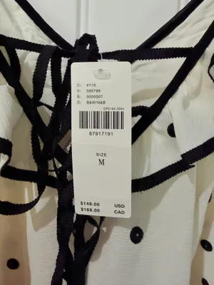 Anthropologie Polka Dot Embroidered Blouse thumbnail 6