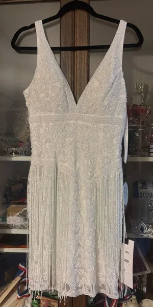 Primavera Couture Dress Homecoming White size 6 thumbnail 1