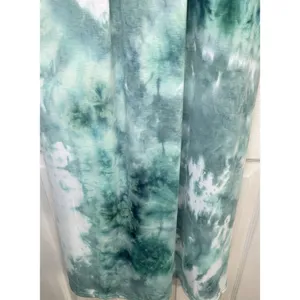 WOOSEA Size S Women’s Sleeveless Deep V-Neck Maxi Dress Blue Green Tie Dye Boho thumbnail 4