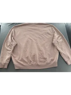 SKIMS V-Neck Oversized Sweater in Dusty Rose NWT SIZE M (GAR) light fawn thumbnail 4