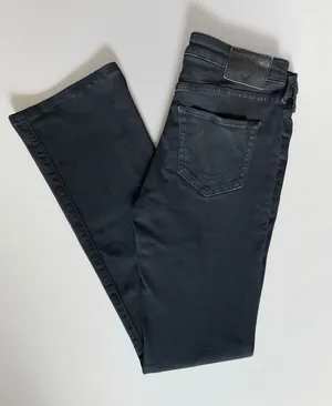 True Religion Becca Mid Rise Bootcut Black Jeans - 27 thumbnail 1