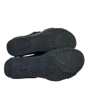 Dansko Tiffani Black‎ Metallic Leather Wedge Sandals Buckle Slide 3420820200 39 thumbnail 6