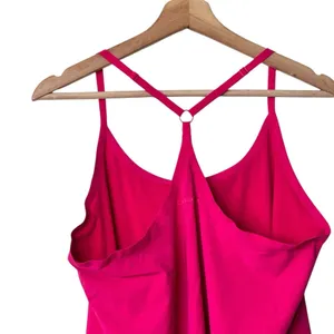Outdoor Voices XL The Exercise Dress Coral Red Padded Bra Tennis Athleisure thumbnail 8