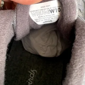 NWB‎ Allbirds Women's Wool Runner-Up Mizzle in Medium Gray thumbnail 7