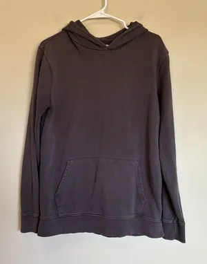 Pact Gray Pullover Hoodie Unisex‎ Size Medium, Organic Cotton thumbnail 1