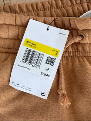 Nike Sweatpants Standard Fit Mid Rise Full Length Size Small NWT thumbnail 2