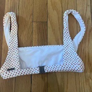 Billabong white red polka dot bikini swim suit set thumbnail 5