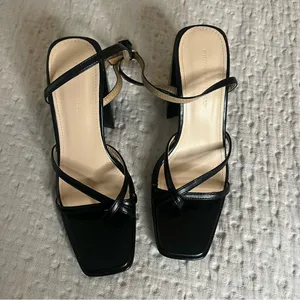 Princess Polly Cammie Strappy Heel in Black Women's Shoe Size 8 thumbnail 5