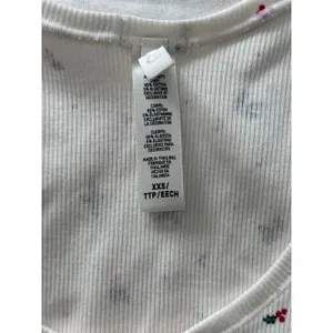 Skims Cotton Rib Tank Mistletoe Holly Size XXS NWOT Limited Holiday thumbnail 4
