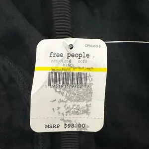 NWT Free People Shailee Dress Womens M Black Eyelet Ruffle Tiered Cottagecore thumbnail 7