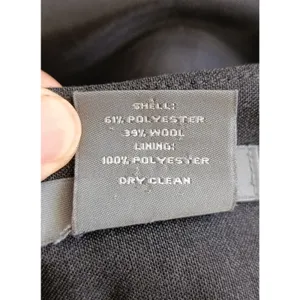 Ann Taylor Curvy Fit Pants Womens 12 Gray Wool Blend Lined Dress Trousers Work thumbnail 8