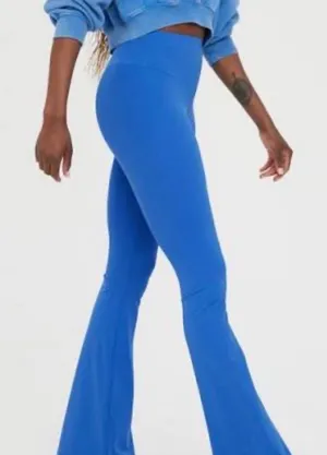 Aerie blue flare leggings thumbnail 1
