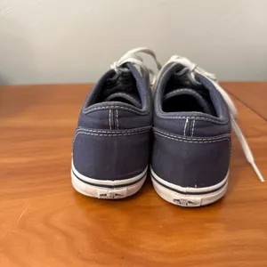 Vans TB4R Women’s Sneaker Navy Blue Lace Up Low Top Skate Casual‎ Canvas 9.5 thumbnail 5