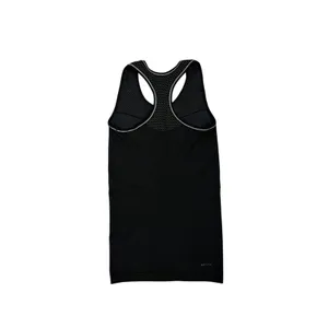 Nike Pro Hypercool Limitless Black Dri-Fit Athletic Racerback Tank Top Small thumbnail 2