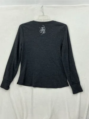 Harley-Davidson Women's Dark Charcoal Long-Sleeve Logo Tee thumbnail 5