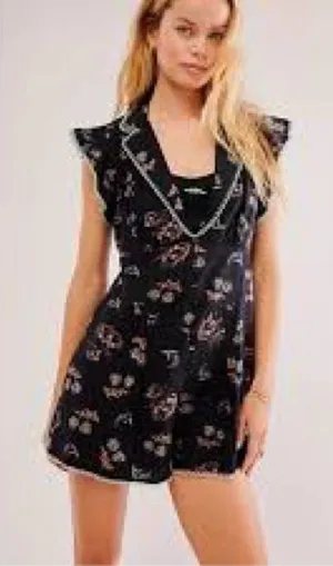 Free people Good Things Romper size 4‎ NWT thumbnail 1