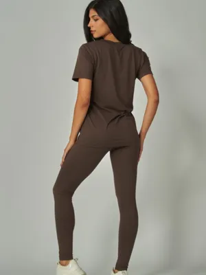 Love Poem Butter Soft Brushed Casual Top And Leggings Set Size Large Nwt thumbnail 2