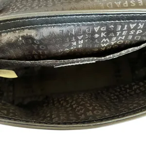 Kate Spade Maple Court Zani Scalloped Edge Black Leather Crossbody Shoulder Bag thumbnail 5