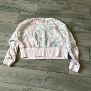 Adidas pink camo pullover sweatshirt thumbnail 5