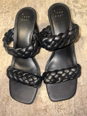 A new day block braided heels thumbnail 4