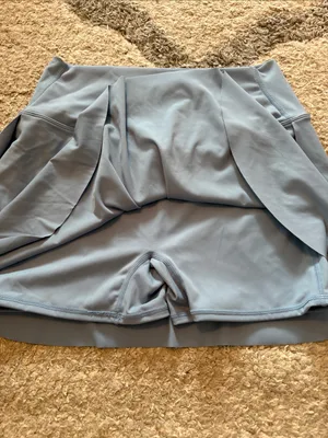 Light Blue Women’s Athletic Skort thumbnail 3