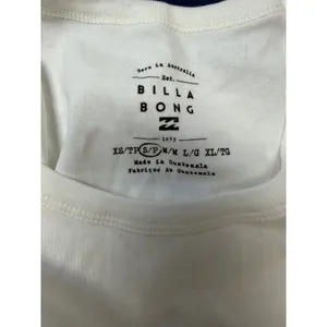 Billabong Womens Tank Top White Scoop Neck Size Small S Cropped NWOT thumbnail 3
