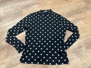 Polka dot long sleeve a new day thumbnail 1