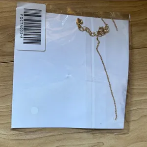 Gold Initial Necklace - C thumbnail 3