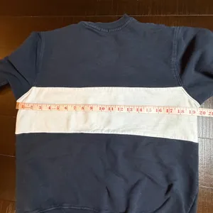 John Galt Brandy Melville Los Angeles 1984 USA Flag Sweatshirt Navy Blue White M thumbnail 7