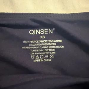 QINSEN 2 Pack Tank Tops XS Navy Blue Red Crossover V Neck Adjustable Straps thumbnail 6