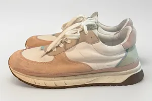 Madewell MWL Kickoff Trainer Neutral Sneakers in Pastel Colorblock Womens‎ 9 thumbnail 1