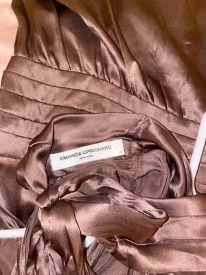 Amanda Uprichard Silk Cutout Dress thumbnail 3