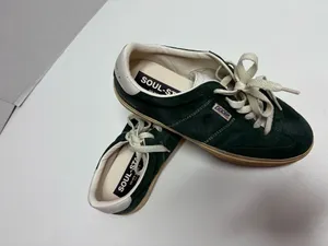 Golden Goose Soul Star‎ Low Top Velvet Sneakers - Size 39. thumbnail 5