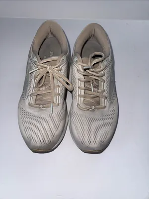 Brooks women’s Neutral Running Shoes wide D- Light Tan with Cream Accents thumbnail 4