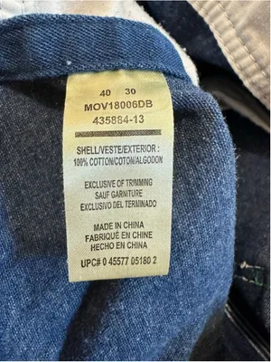 Women's Liberty Denim Overalls Size 30 Blue and Green thumbnail 4